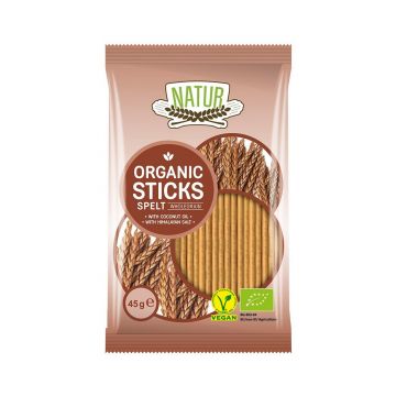 Sticksuri din Spelta Eco, 45g, Natur