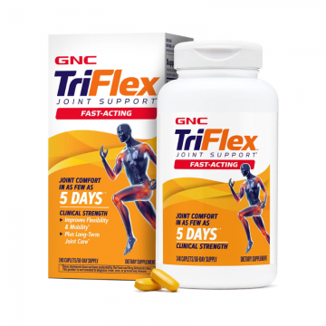TriFlex Fast-Acting Formula pentru sanatatea articulatiilor, 240 tablete, GNC