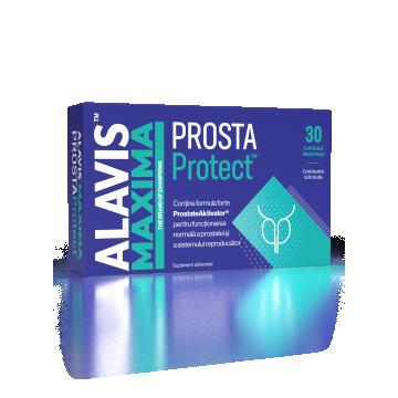 ALAVIS,   MAXIMA PROSTAProtect,   (Pentru activarea si regenerarea functiei prostatei)   30cps