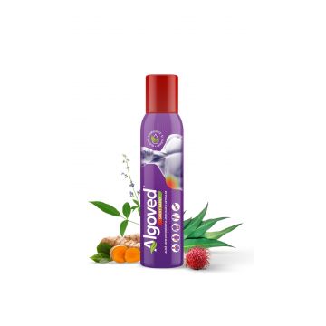 ALGOVED Spray Rapid Alinare Disconfort Muscular si Articular cu Turmeric si Ricin, 100g