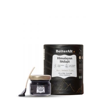 BETTER ALT   Shilajit Himalayan, Rasina Pura de Shilajit din Himalaya, 30 g