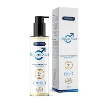 Biggersize Gel 150ml-pentru marirea penisului, erectii puternice, intarzierea ejacularii si potenta
