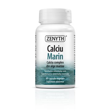 Calciu Marin cu Aquamin  , 60 capsule