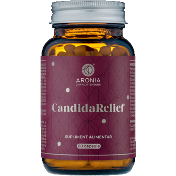 Candida Relief ( pentru diminuarea Candidei, refacerea florei intestinale si sustinerea digestiei)   60cps