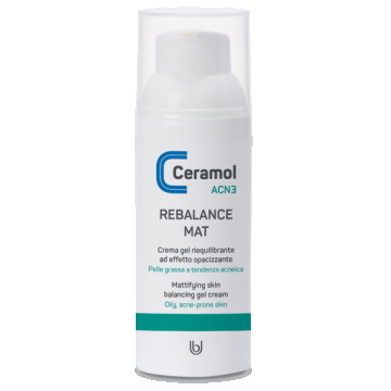Ceramol Acne - gel reechilibrant ten gras, acnee (50ml)