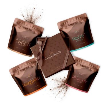 COCOSOLIS Luxury Coffee Scrub BOX 280g  (4 x 70 g)