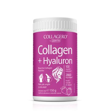 Colagen + AC Hyaluron + 150 G ( PAR,RIDURI, UNGHII, ARTICULATII) CAPSUNI