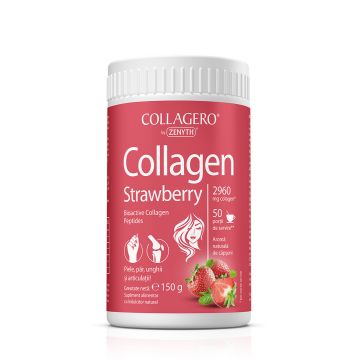 Colagen tip I si III Verisol   (riduri,par,unghii,articulatii)   150 g (capsuni-50 portii)