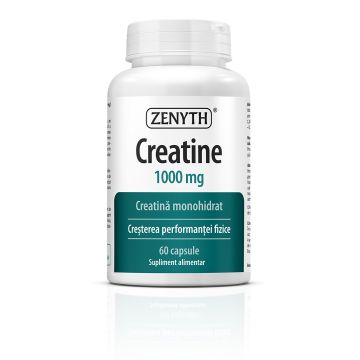 Creatina 1000 mg, 60 capsule