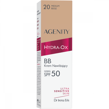 Crema BB Hydra-Ox SPF50 Medium Beige 20, 30ml, Agenity