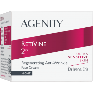 Crema de noapte antirid cu efect regenerator RetiVine 2, 50ml, Agenity