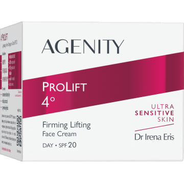 Crema de zi pentru fermitate cu efect de lifting ProLift 4 SPF20, 50ml, Agenity