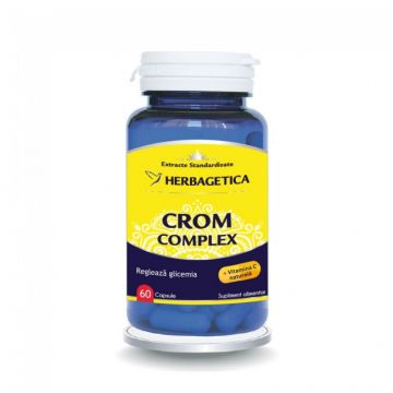 Crom Complex ( reduce riscul de afectiuni cardiace si infarct )   60 cps
