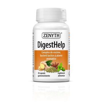 DigestHelp (enzime, probiotice si plante) Digestie maxima   20 cps