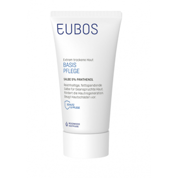 Eubos Basic Care Ointment 5% Panthenol ,   Unguent pentru piele foarte uscata, regenerare si protectie