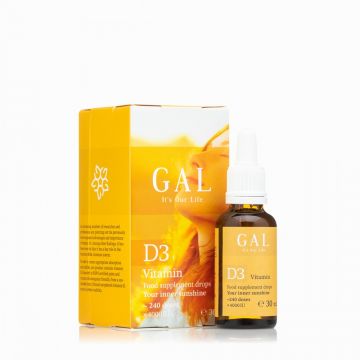 GAL Vitamina D3 - 4000 IU x 240 doza