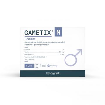 GAMETIX   M ( Supliment alimentar pentru fertilitate masculina )   30 Plicuri