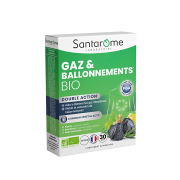 Gaz  Balonare BIO x 30 cps Santarome