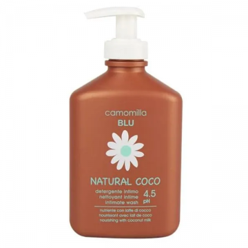 Gel intim de curatare pH 4.5 Natural Coco, 300ml, Camomilla Blu