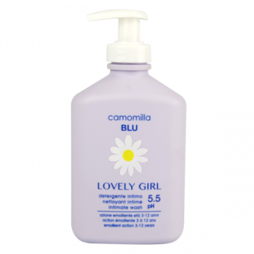 Gel intim de curatare pH 5.5 Lovely Girl, 300ml, Camomilla Blu
