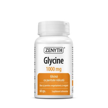 Glicina 1000 mg, 60 capsule