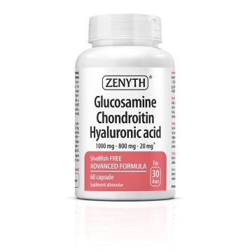 Glucosamine Chondroitin Hyaluronic Acid   60 cps