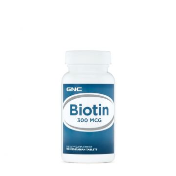Gnc Biotin 300 Mcg, Biotina, 100 Tb