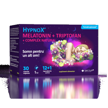 HYPNOX   MELATONIN + TRIPTOFAN + COMPLEX NATURAL