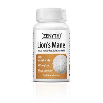 Lions Mane   60 cps (sistem nervos,reduce oboseala mentala)