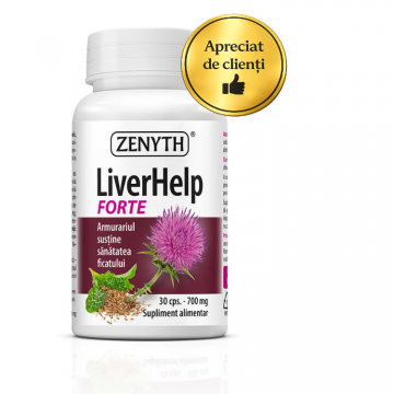 LiverHelp Forte (hepatita, ficat gras sau obosit, ciroza)