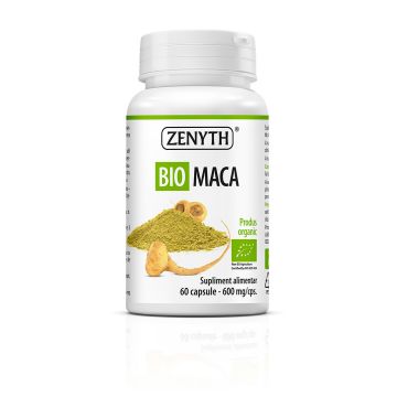Maca BIO 600 mg, 60 capsule