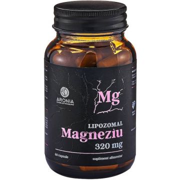 Magneziu Lipozomal la 320mg - 60 capsule cu capacitate de absorbtie de peste 99% in organism