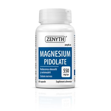 Magneziu Pidolat ( migrene adulti, copii, sanatatea sistemului nervos, reducerea oboselii )   60 cps