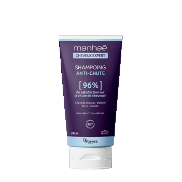 Manhaē Cheveux Expert sampon, anti-caderea parului, 200 ml