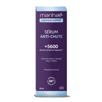 Manhaē Cheveux Expert Serum, anti-caderea parului, ser, 50 ml