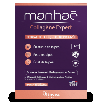 Manhae Collagene Expert, 30 capsule - cura 1 luna