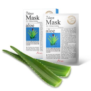 Masca servetel Ariul 7 Days Aloe Vera, 20g