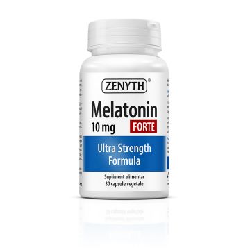 Melatonin Forte 10 mg - somn profund, adormire rapida si imunitate puternica