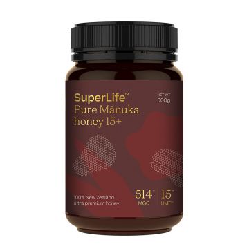 Miere de Manuka SuperLife UMF 15+   MGO 514+ - 500g