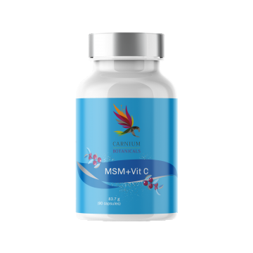MSM + Vitamina C , 90 caps
