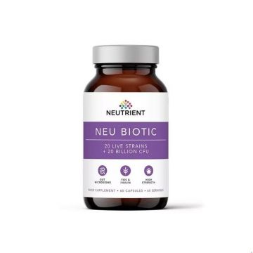 Neu Biotic Multi Strain Probiotic 20 miliarde (60 capsule), Neutrient