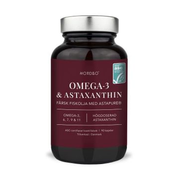 Nordbo Omega-3  Astaxanthin (90 capsule)