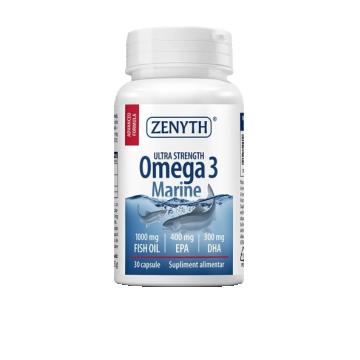 Omega 3 continut ridicat de EPA (400 mg) si DHA (300 mg)   30 CPS