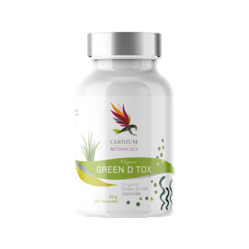 Organic Green D TOX, supliment alimentar 180 CAPSULE