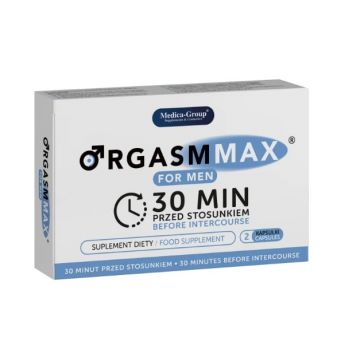 Orgasm Max capsule pentru barbati-OrgasmMax Men, pentru potenta, erectii puternice si cresterea libidoului masculin, 2 capsule
