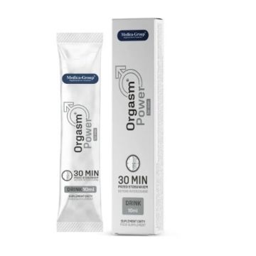 OrgasmPower For Men Drink , pentru erectii puternice, intarzierea ejacularii, potenta si libido, 10 ml