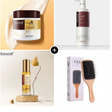 Pachetul Tratament Complet pentru Par Degradat