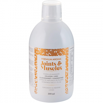 Premium Aronia Colagen, Joints  Muscles - formula avansata pentru articulatii, muschi si oase sanatoase