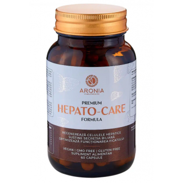 Premium Hepato - Care Formula (Faciliteaza detoxifierea ficatului, ajutandu-l sa elimine toxinele din organism)   60cps