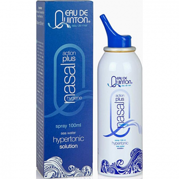 QUINTON NAZAL PLUS (Solutie hipertonica pentru igiena nazala destinata adultilor )  spray 100 ml